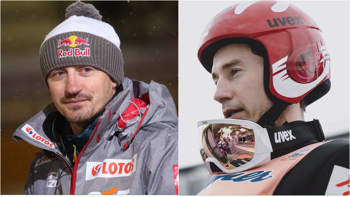 Adam Małysz i Kamil Stoch