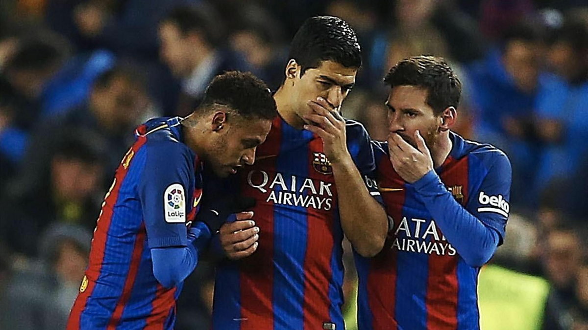 Lionel Messi, Luis Suarez i Neymar