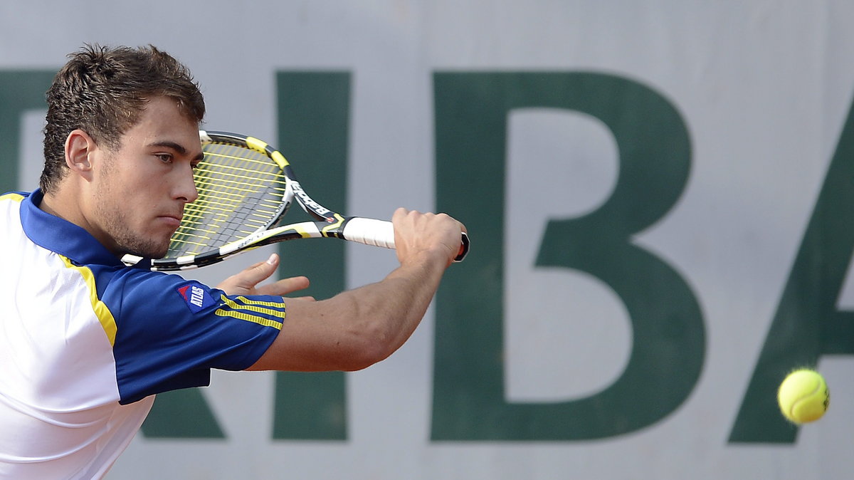 Jerzy Janowicz w Roland Garros 2013