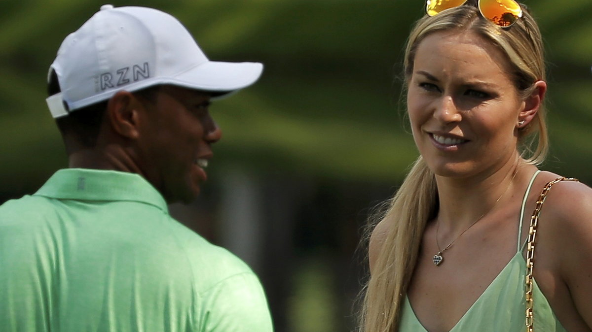 Tiger Woods i Lindsey Vonn 