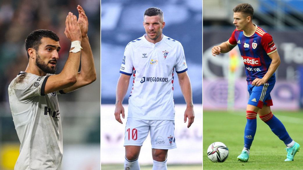 Mahir Emreli, Lukas Podolski, Damian Kądzior