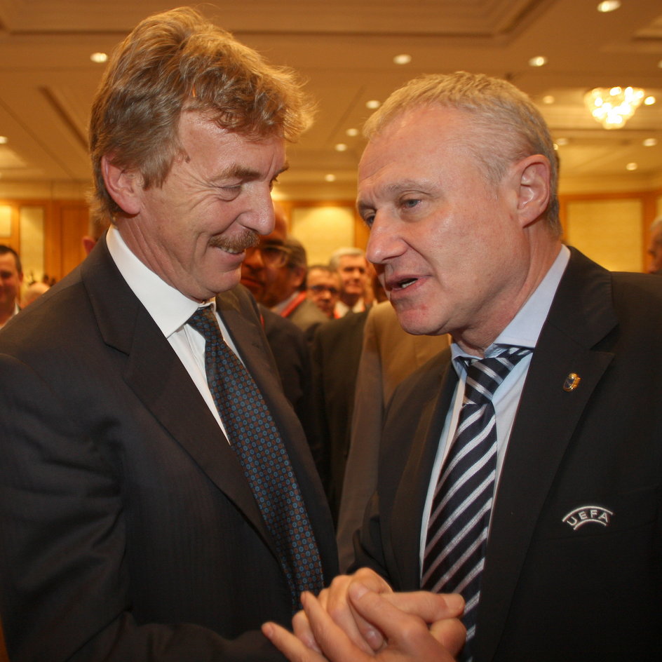 Zbigniew Boniek i Hryhorij Sukris (2012)