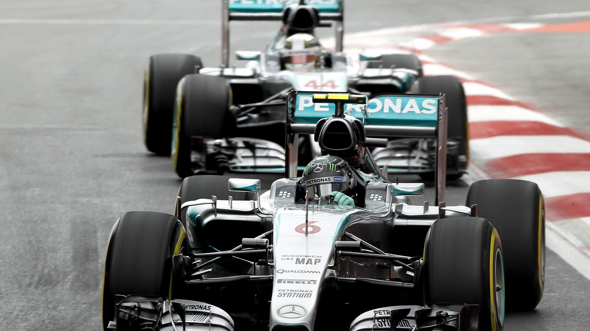 Nico Rosberg i Lewis Hamilton