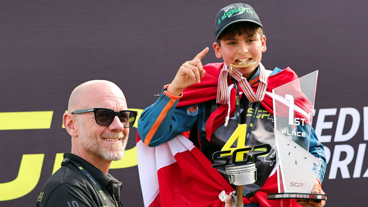 Tony Rickardsson i zwycięzca SGP4, Elias Jamil