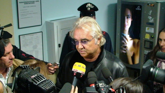 Flavio Briatore odwiedził Roberta Kubicę