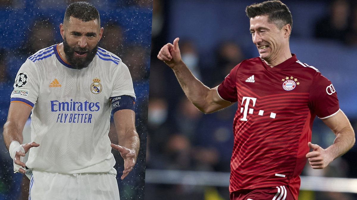 Karim Benzema depcze po piętach Robertowi Lewandowskiemu