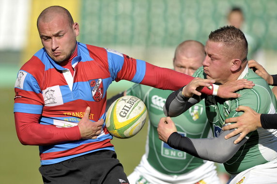 LIGA RUGBY LECHIA GDAŃSK KONTRA BUDOWLANI LUBLIN