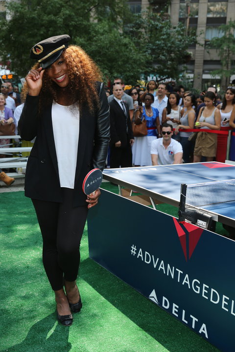 Serena Williams na Delta Open w Nowym Jorku