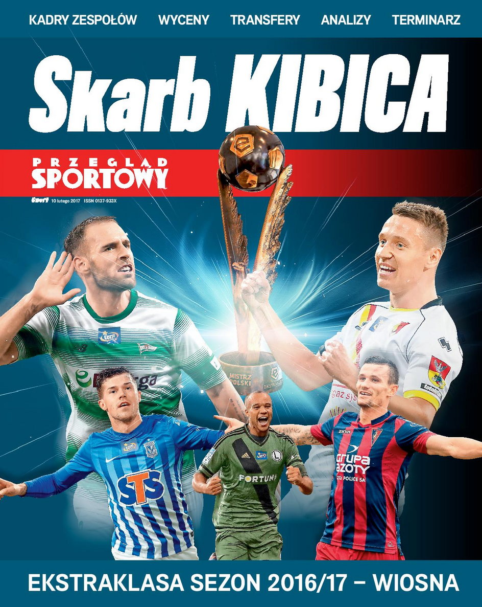 Skarb Kibica LOTTO Ekstraklasy - już 10 lutego razem z "Przeglądem Sportowym"