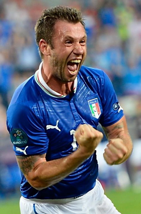 Antonio Cassano (bez klubu - Inter)