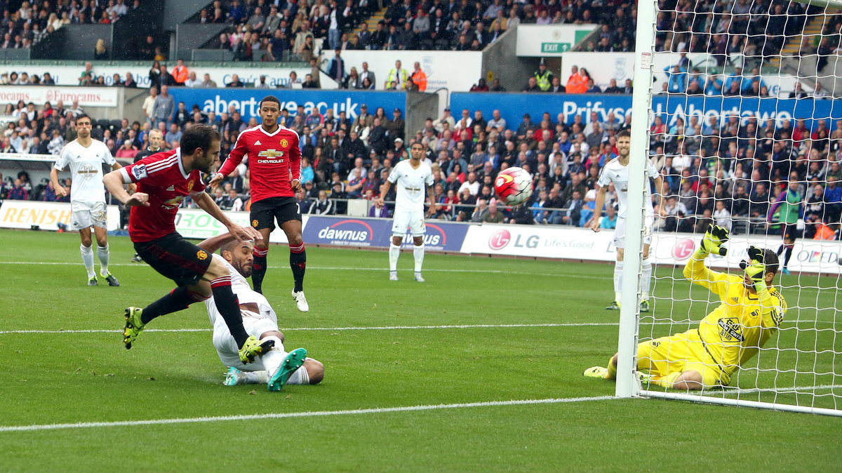 BRITAIN SOCCER ENGLISH PREMIER LEAGUE (Swansea City AFC vs Manchester United FC)