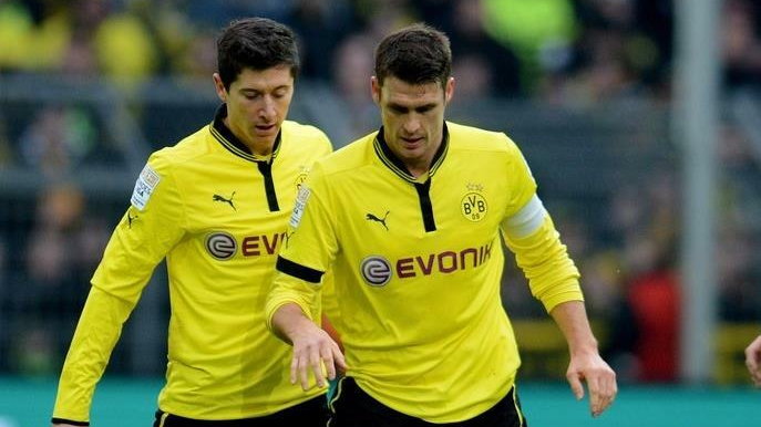 Robert Lewandowski i Sebastian Kehl