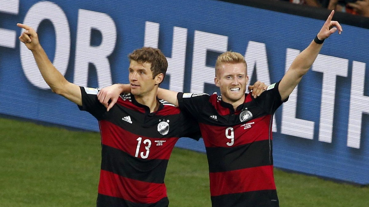 Andre Schuerrle and Thomas Mueller