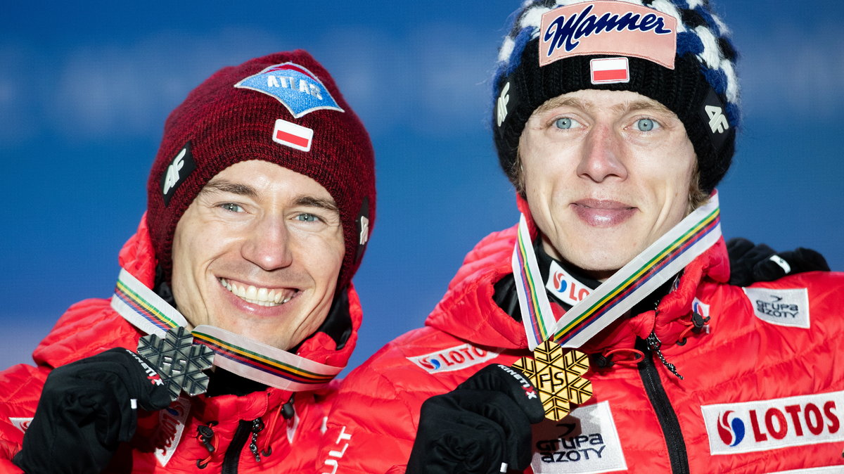 Kamil Stoch i Dawid Kubacki