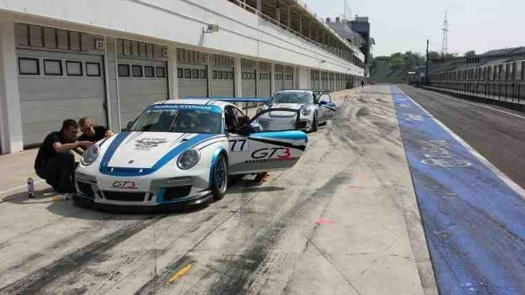 GT3 Poland testował z Porsche Supercup