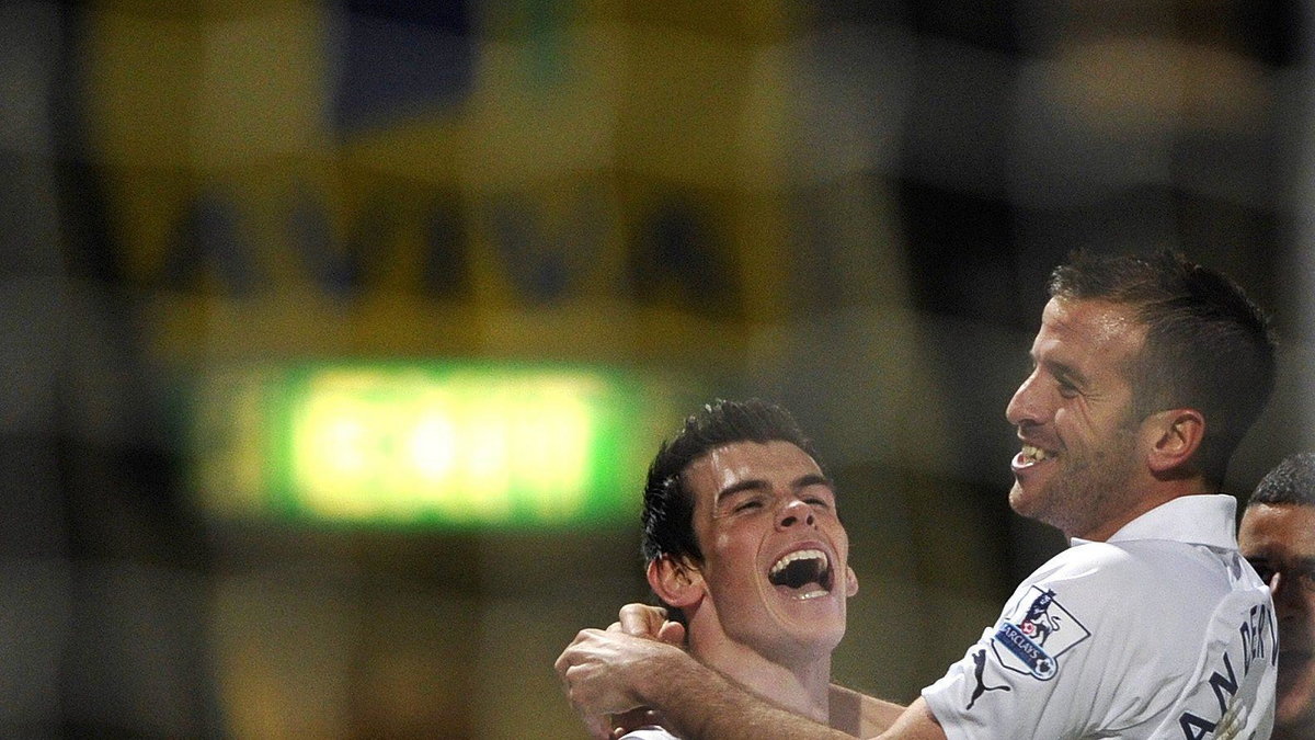 Gareth Bale (L) i Rafael van der Vaart