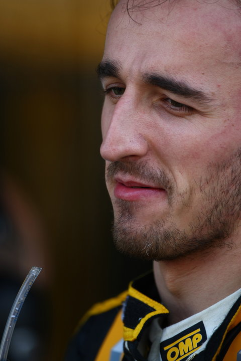 Robert Kubica testuje opony w Abu Zabi