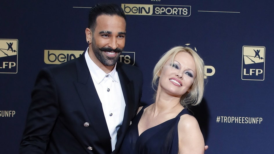 Pamela Anderson i Adil Rami