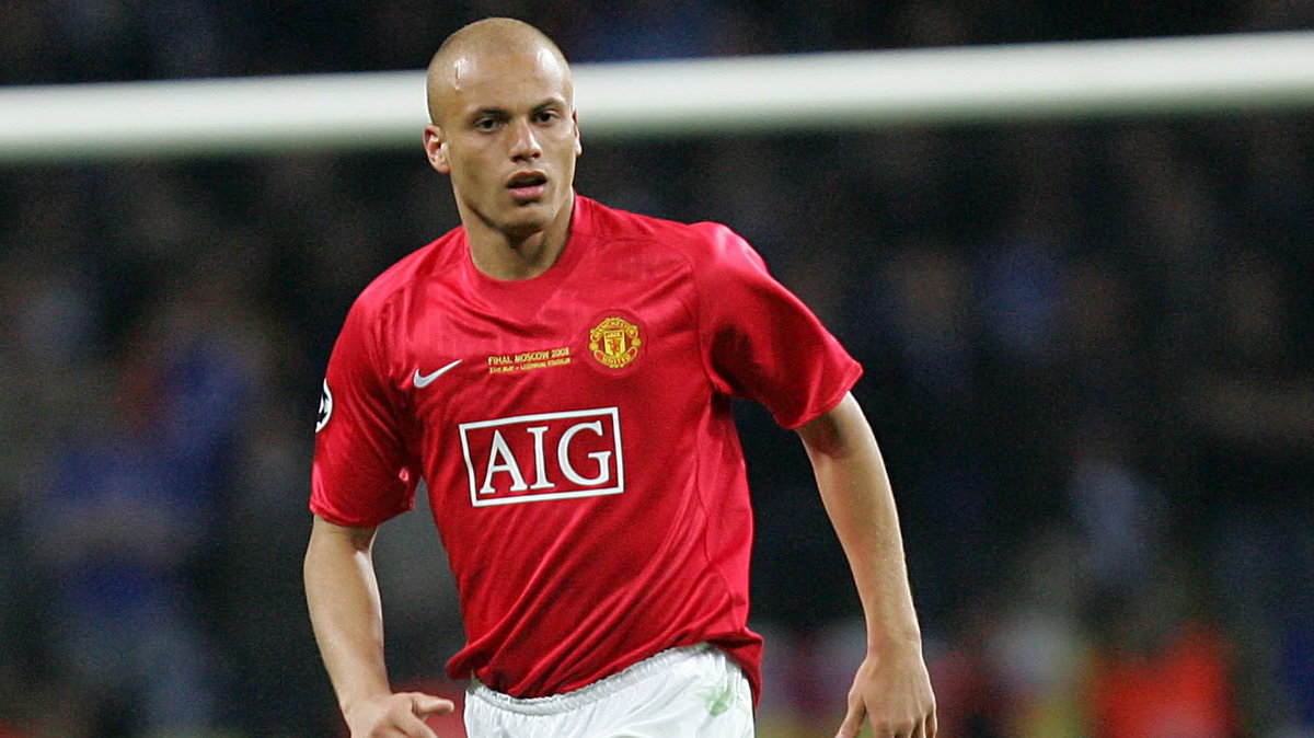 Wes Brown w barwach Manchesteru United grał w finale Ligi Mistrzów