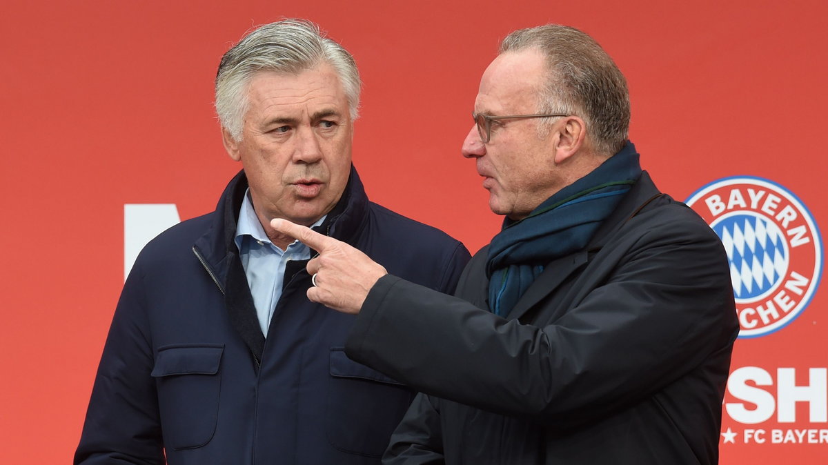 Carlo Ancelotti i Karl-Heinz Rummenigge