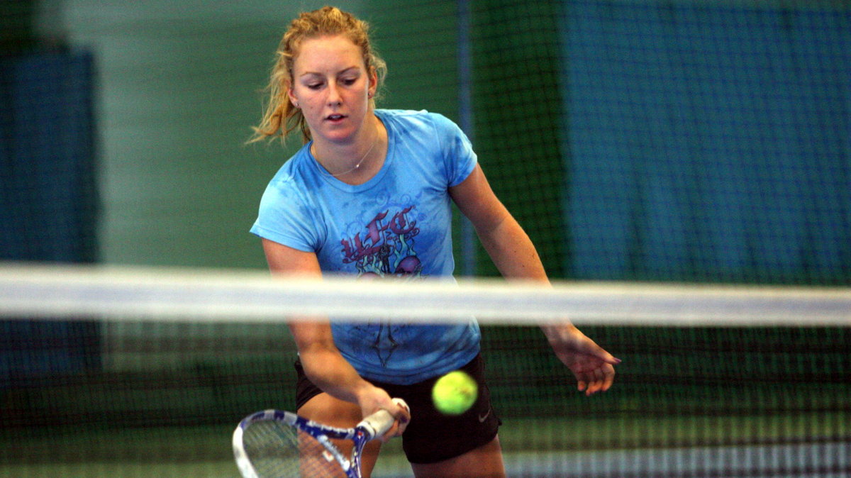 TENIS RADWAŃSKA TRENING