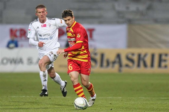 Górnik Zabrze - Jagiellonia Białystok Dawid Plizga