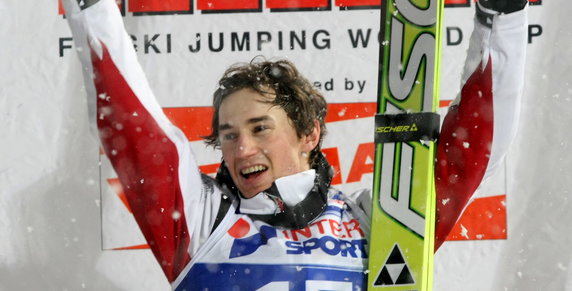 Kamil Stoch w styczniu 2011 r.