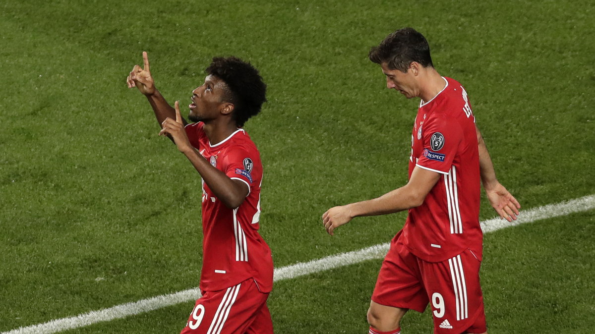 Kingsley Coman i Robert Lewandowski