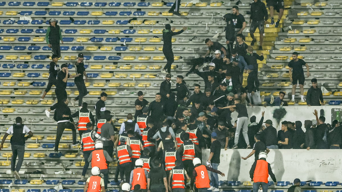 Zamieszki podczas meczu Raja Casablanca — Al Ahly