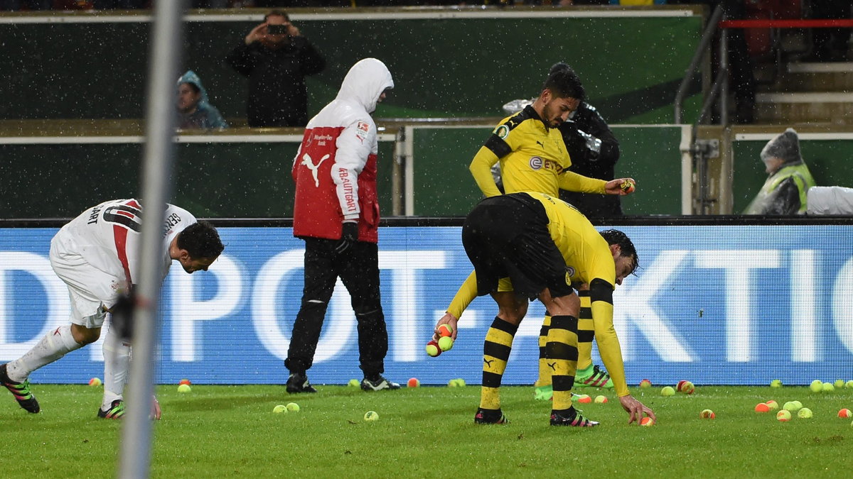 GERMANY SOCCER DFB CUP (VfB Stuttgart vs Borussia Dortmund)