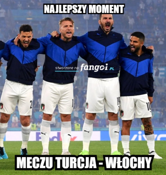 Turcja-Włochy. Memy po pierwszym meczu Euro 2020