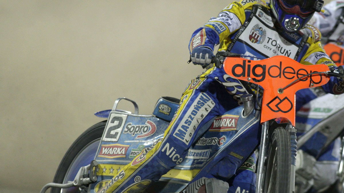 Tomasz Gollob, Nicki Pedersen, Jarosław Hampel (L-P)