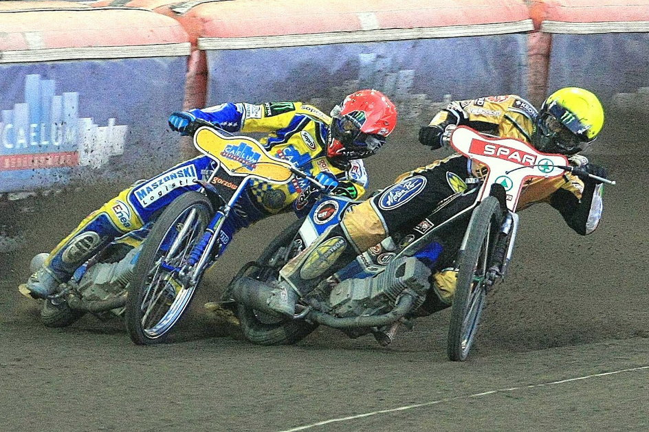 Tomasz Gollob i Greg  Hancock w 2011 roku