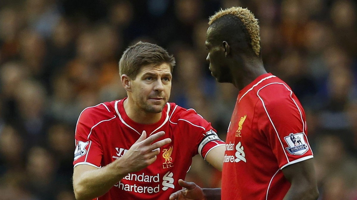 Steven Gerrard i Mario Balotelli