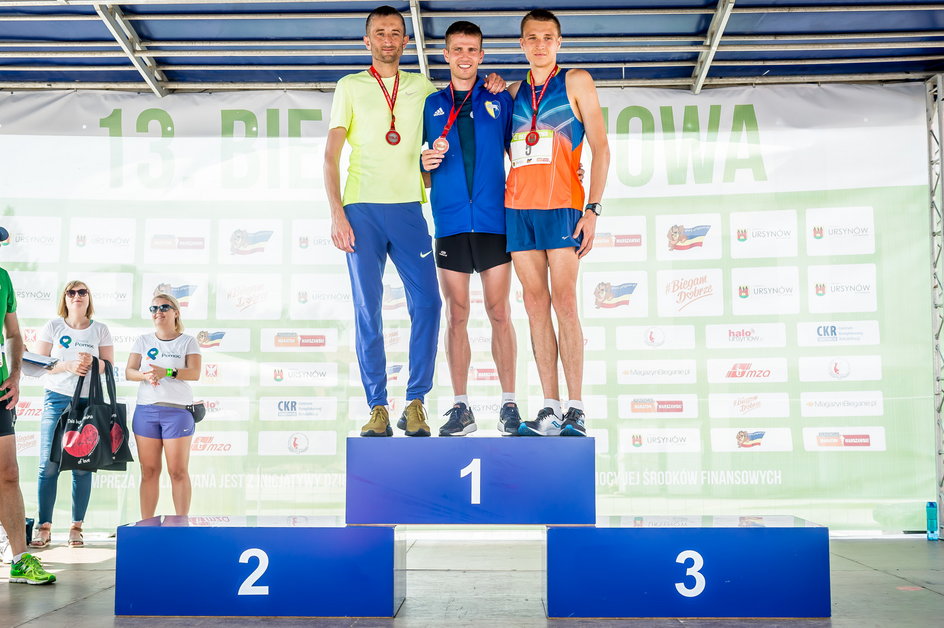 Henryk Szost, Szymon Dorożyński i Kamil Karbowiak na podium mistrzostw Polski