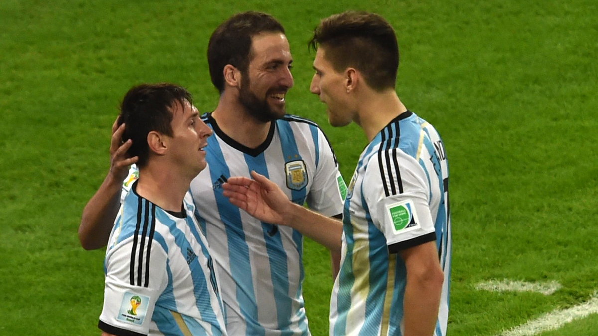 Messi, Higuain i Fernandez