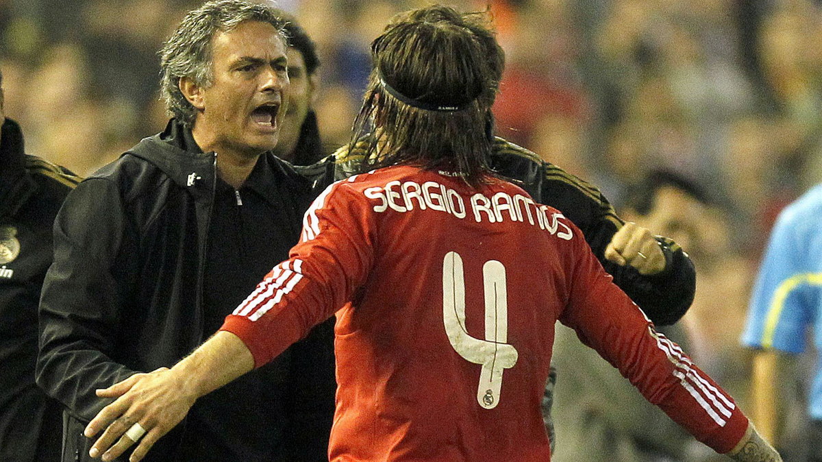 Jose Mourinho i Sergio Ramos
