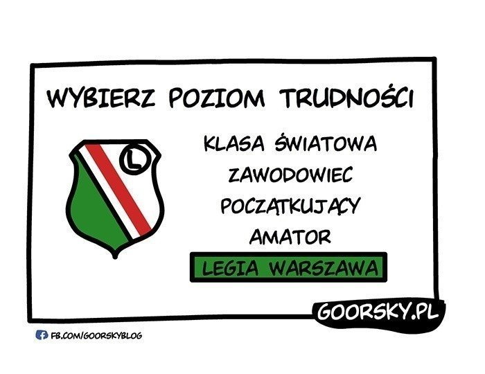 Memy po meczu Górnik Zabrze - Legia Warszawa