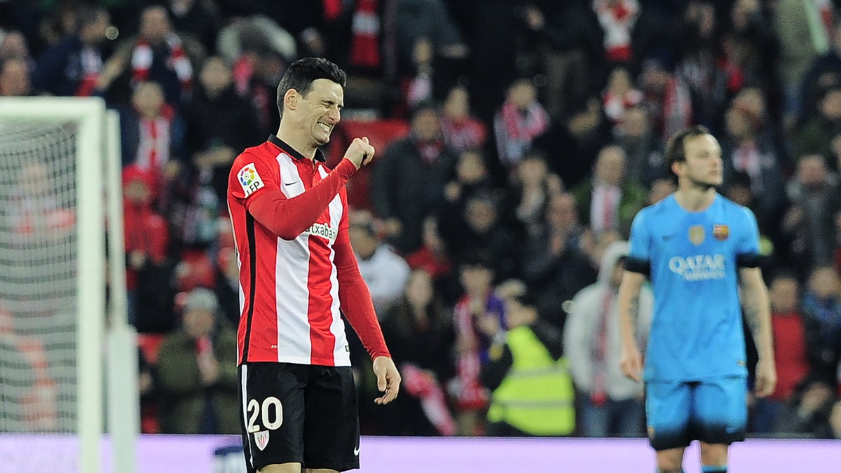 Aritz Aduriz, fot. AFP PHOTO / ANDER GILLENEA