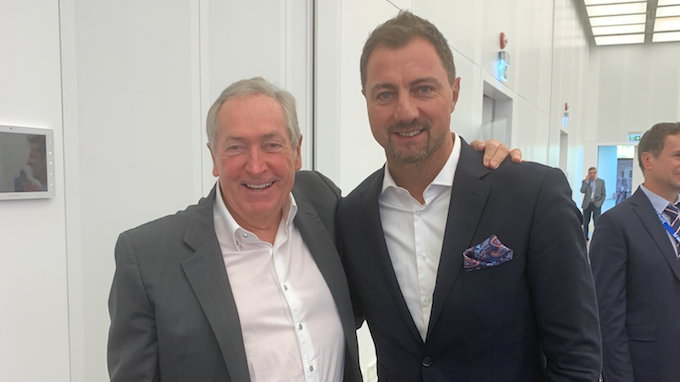 Gerard Houllier i Jerzy Dudek