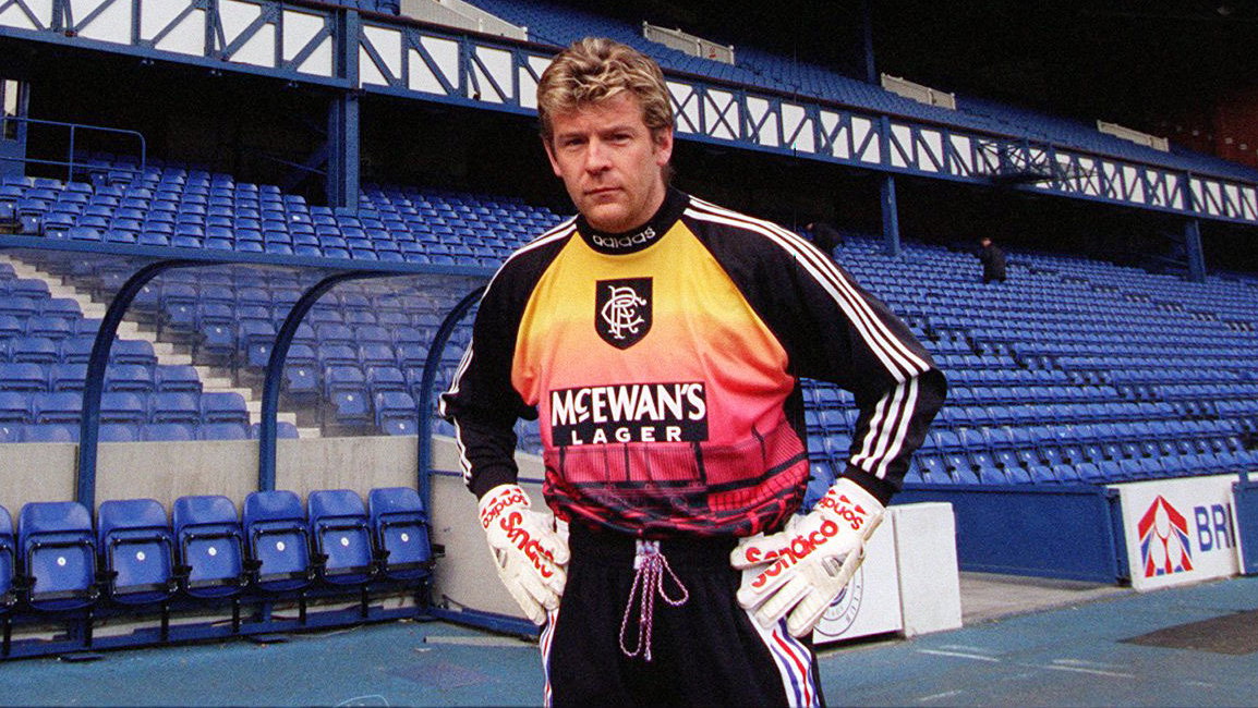 Andy Goram na Ibrox Park