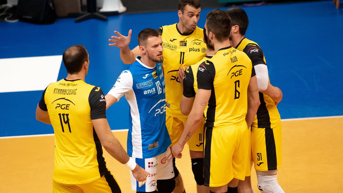 Skra Bełchatów wygrała ten mecz