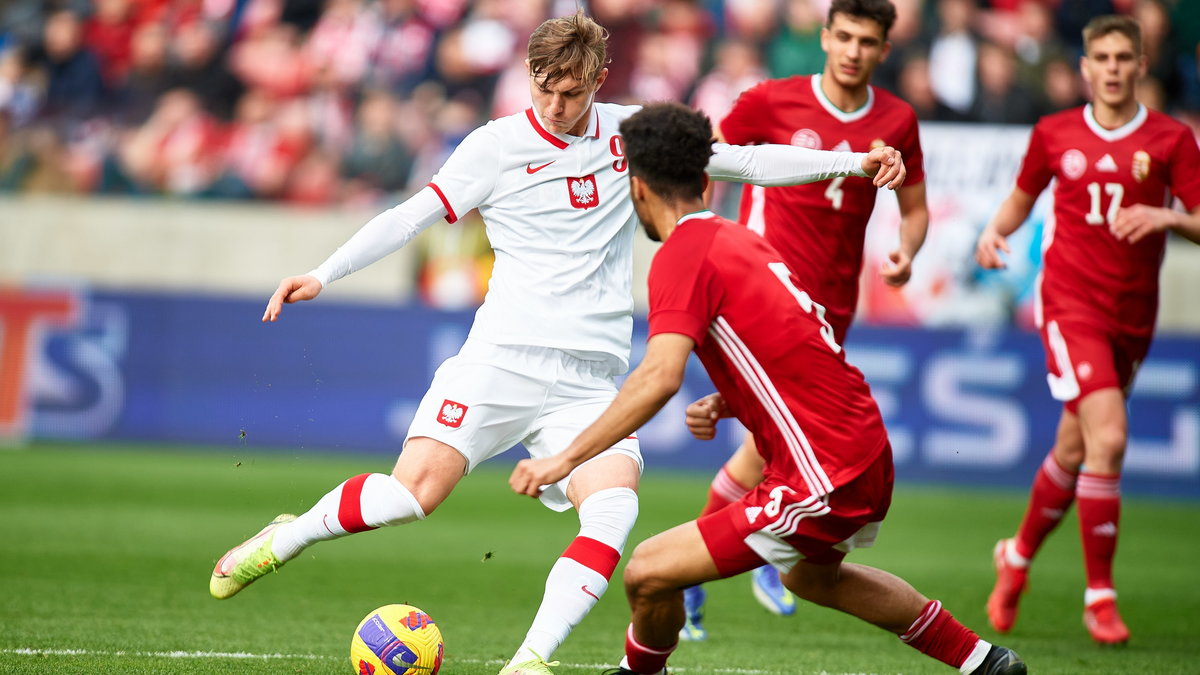 29.03.2022 POLSKA U21 - WEGRY U21 ELIMINACJE MISTRZOSTW EUROPY UNDER 21 PILKA NOZNA