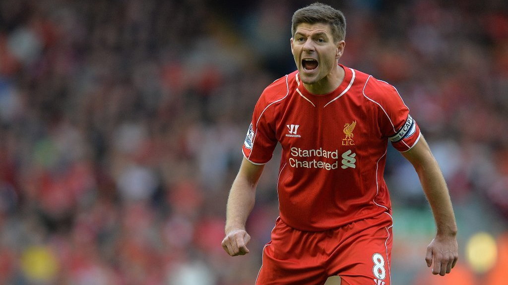 Steven Gerrard, fot. PAP/EPA