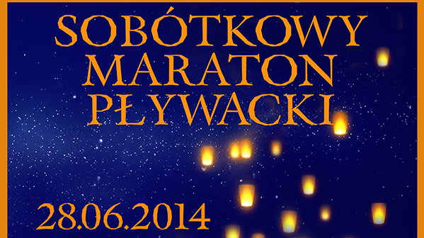 Plakat Maratonu Pływackiego