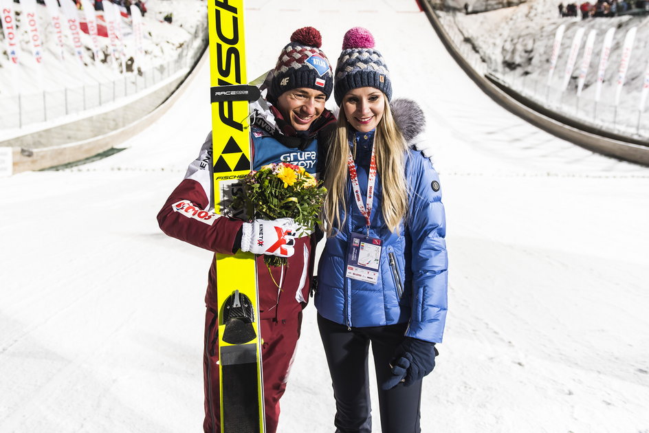 Kamil Stoch i Ewa Bilan-Stoch