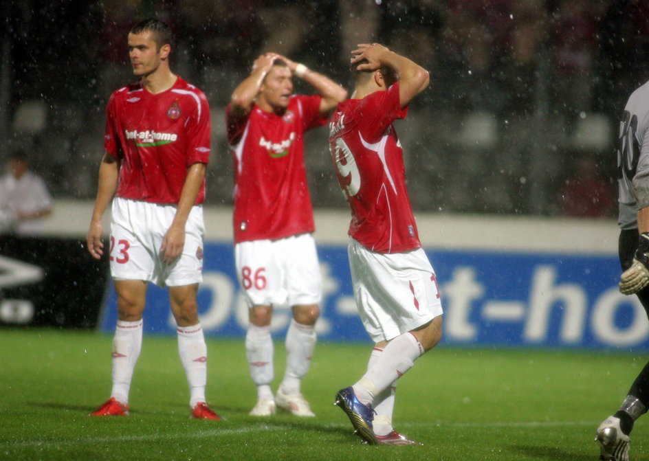 2009 r. i Wisła – Levadia w eliminacjach Ligi Mistrzów