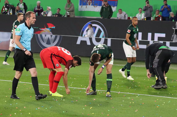 epa07521792 - GERMANY SOCCER BUNDESLIGA (VfL Wolfsburg vs. SG Eintacht Frankfurt)