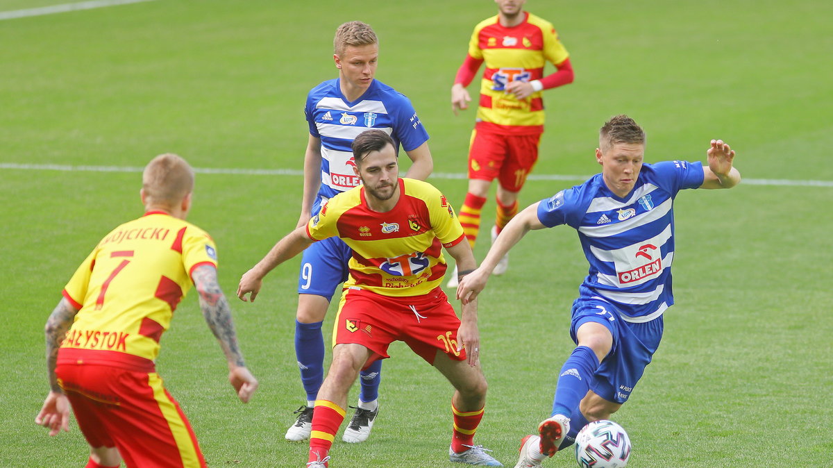 PKO Ekstraklasa: Jagiellonia Białystok - Wisła Płock