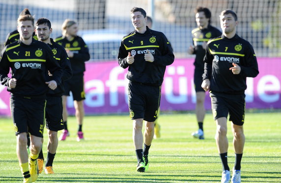 Trening Borussii Dortmund w Hiszpanii